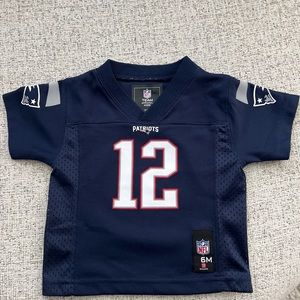 Infant Tom Brady jersey patriots Size 6 Month